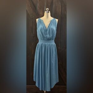 Philosophy Elegant Blue Goddess Sleeveless Dress